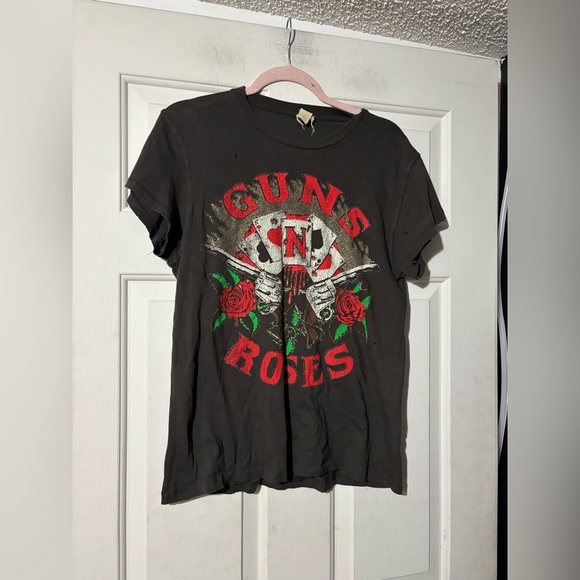 Madeworn guns and roses tshirt - Picture 1 of 3
